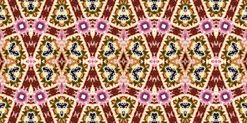 Seamless abstract pattern. the texture of the art is symmetrical Foto stock
