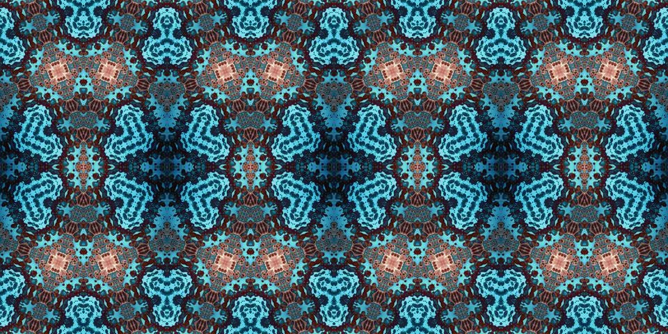 Seamless abstract pattern. the texture of the art is symmetrical Foto stock
