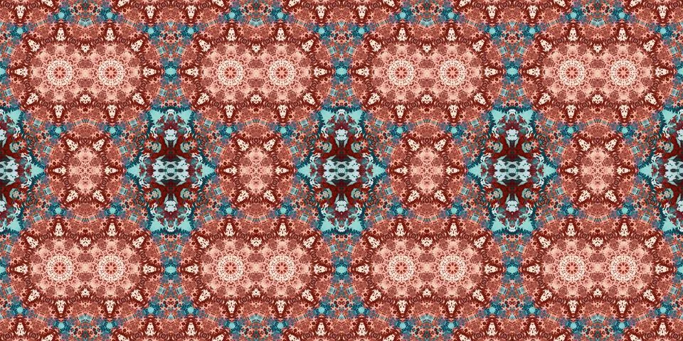 Seamless abstract pattern. the texture of the art is symmetrical 스톡 사진