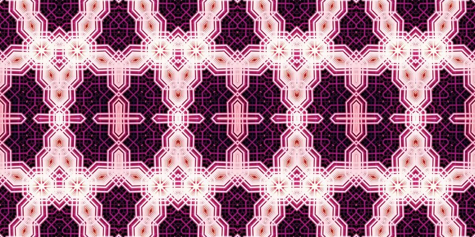 Seamless abstract pattern. the texture of the art is symmetrical Stock Photos