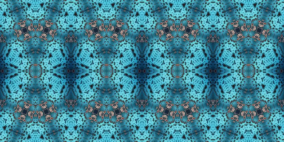 Seamless abstract pattern. the texture of the art is symmetrical Foto stock
