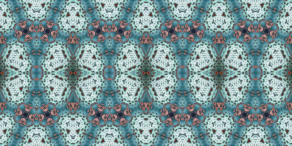 Seamless abstract pattern. the texture of the art is symmetrical Stock Photos