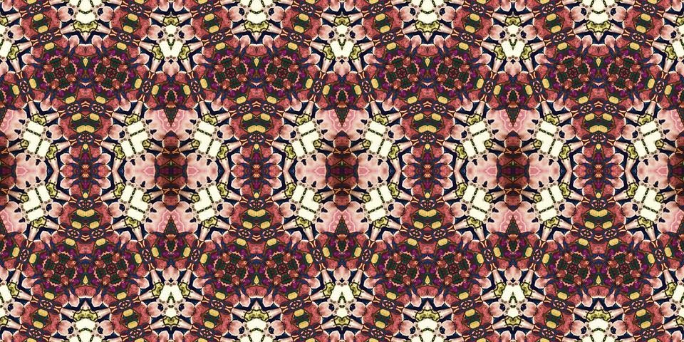 Seamless abstract pattern. the texture of the art is symmetrical Stock Photos