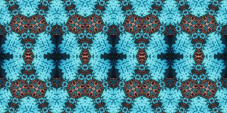 Seamless abstract pattern. the texture of the art is symmetrical Foto stock
