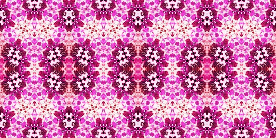 Seamless abstract pattern. the texture of the art is symmetrical Foto stock