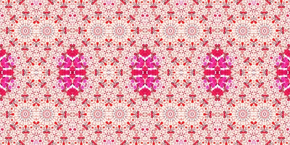 Seamless abstract pattern. the texture of the art is symmetrical Stock Photos