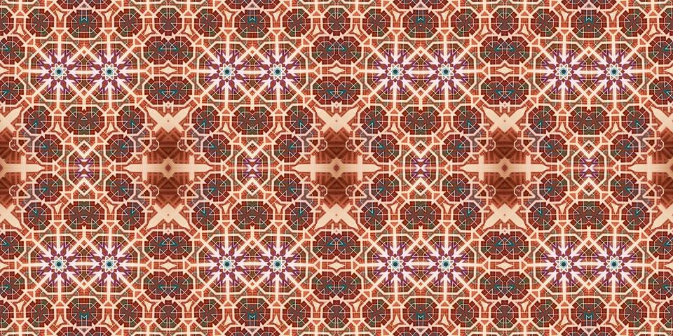 Seamless abstract pattern. the texture of the art is symmetrical Stock Photos