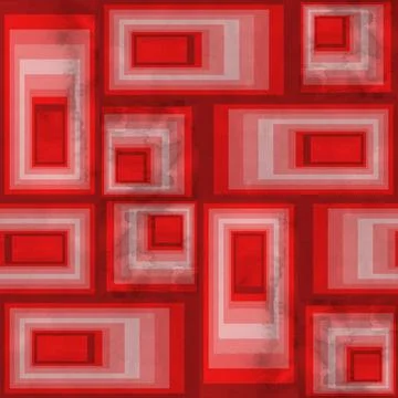 Seamless abstract pattern with triangles in red colors Stock Illustration