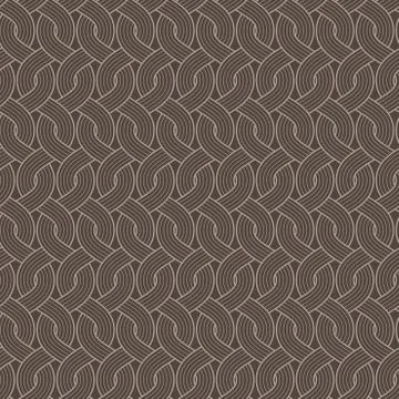 Seamless abstract pattern of twisted ropes Stock Illustration
