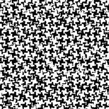 Seamless abstract pattern vector for decoration. Black and white texture design 库存插图