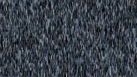 A seamless, abstract pattern of vertical glitching bars in deep blues and grays, Stock Footage 340237971