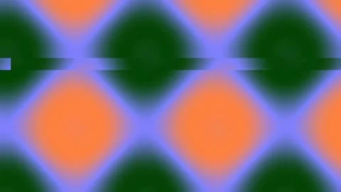 Seamless Abstract Pattern with Vibrant Teal and Coral Retro Geometry Backgrou Stock Footage 341054916