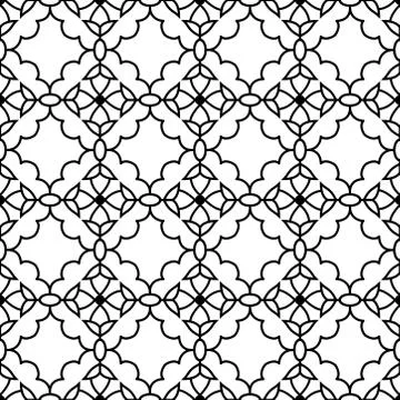 Seamless abstract pattern. vintage style texture with monochrome texture Stock Illustration