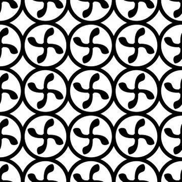 Seamless abstract pattern. vintage style texture with monochrome texture Stock Illustration