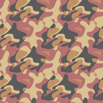 Seamless abstract pattern with wave vector shapes  스톡 일러스트