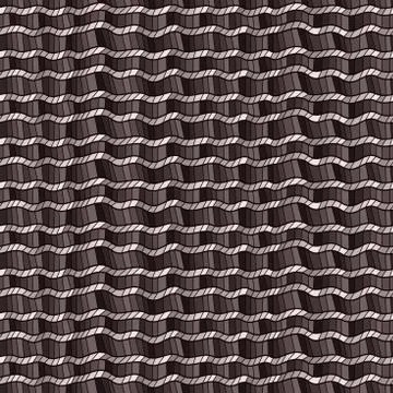 Seamless abstract pattern with wavy lines Illustrazione stock