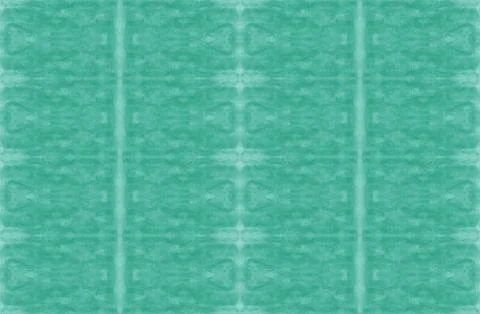 Seamless abstract patterns, narrow stripes, stains on a mint color background Illustrazione stock