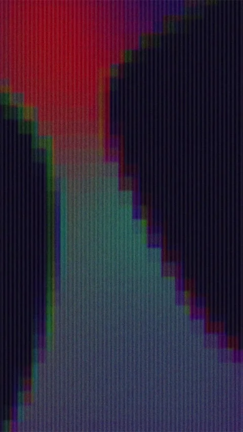 Seamless Abstract Pixel Shapes Animation  Vertical 4K Loop Background Stock Footage 317678795