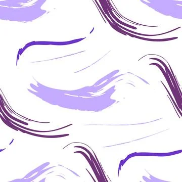 Seamless abstract purple brushstroke pattern 스톡 일러스트