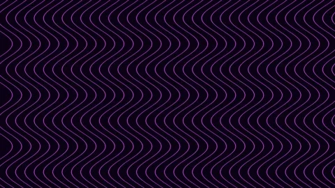 Seamless Abstract Purple Wave Pattern Background Flowing Modern Design Lines Stock Footage 342524571