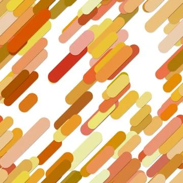 Seamless abstract random rounded diagonal stripe background pattern Stock Illustration