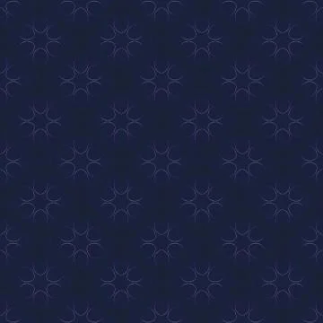 Seamless abstract regular star pattern purple blurred Stock Illustration