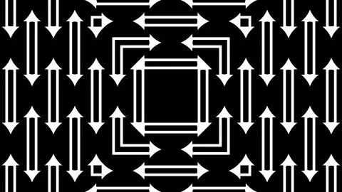 Seamless abstract retro pattern 3d rendering illustration background Stock Illustration