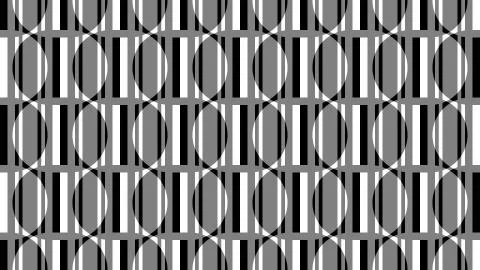 Seamless abstract retro pattern illustration 3d render Stock Illustration