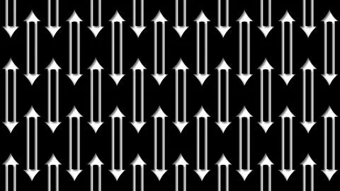Seamless abstract retro pattern illustration 3d render Stock Illustration
