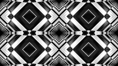 Seamless abstract retro pattern illustration 3d render Stock Illustration