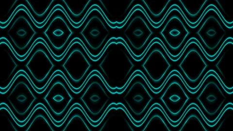 Seamless abstract retro pattern illustration 3d render Stock Illustration