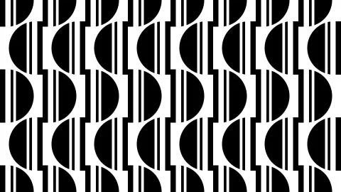 Seamless abstract retro pattern illustration 3d render Stock Illustration
