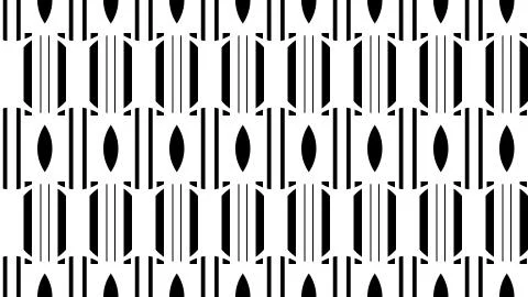 Seamless abstract retro pattern illustration 3d render Stock Illustration