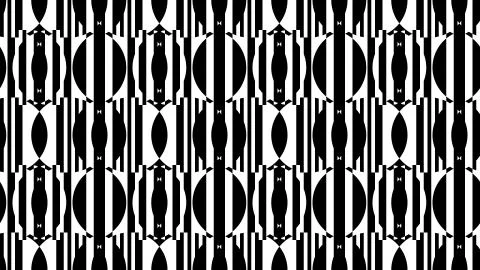 Seamless abstract retro pattern illustration 3d render Stock Illustration