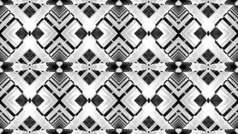Seamless abstract retro pattern illustration 3d render Stock Illustration