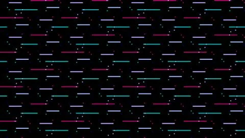 Seamless abstract retro pattern illustration 3d render Stock Illustration