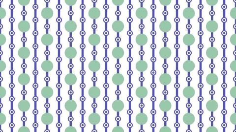 Seamless abstract retro pattern illustration 3d render Stock Illustration