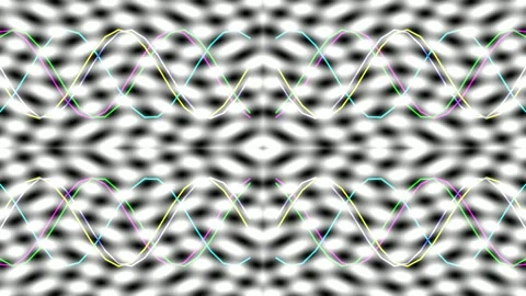 Seamless abstract ripple wave pattern background for modern digital technol.. Stock Footage 339500180