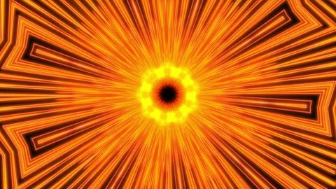 Seamless Abstract Rotating Geometry Loop – 4K VJ Background Stock-Footage 317389670