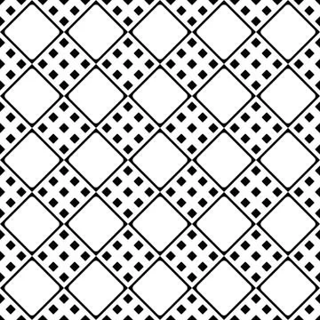 Seamless abstract rounded diagonal square pattern background design Stock Illustration