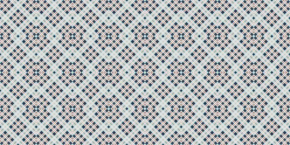 Seamless abstract Scottish patterns. Patterns of rhombuses and lines. Digit.. Stock Illustration