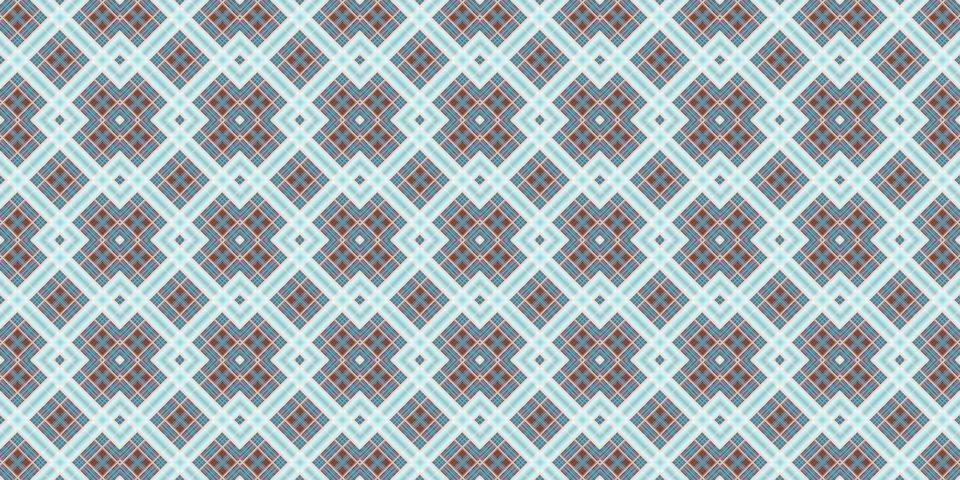 Seamless abstract Scottish patterns. Patterns of rhombuses and lines. Digit.. Stock Illustration
