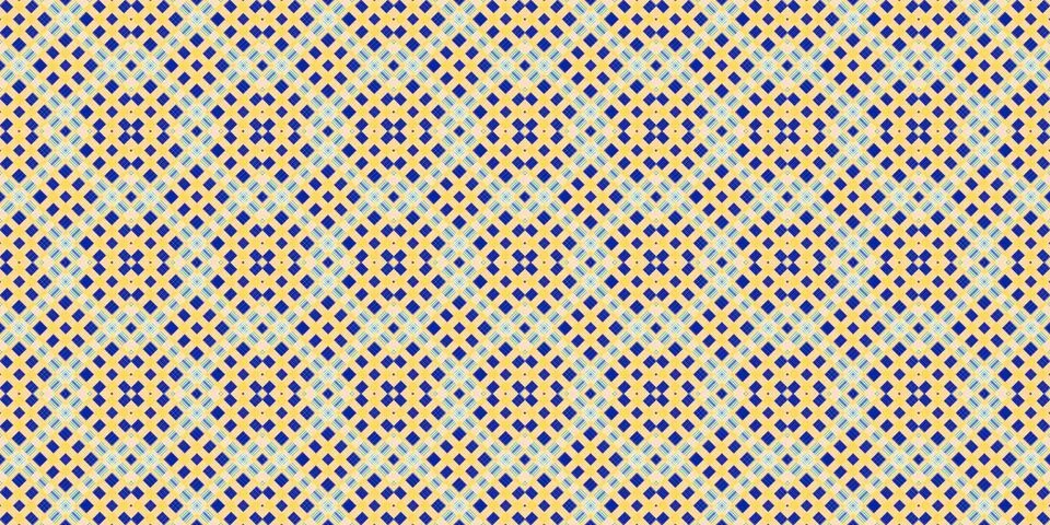 Seamless abstract Scottish patterns. Patterns of rhombuses and lines. Digit.. Stock Illustration