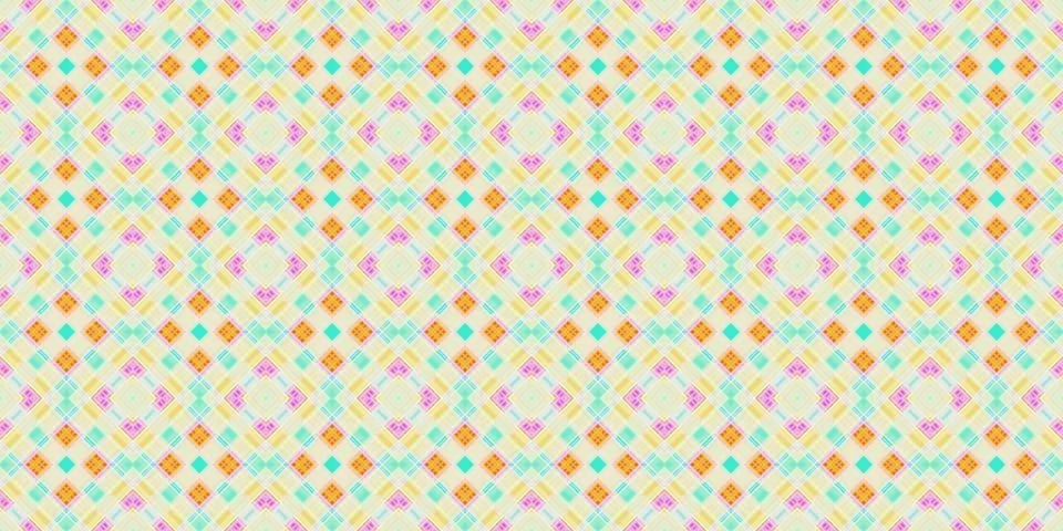 Seamless abstract Scottish patterns. Patterns of rhombuses and lines. Digit.. Stock Illustration