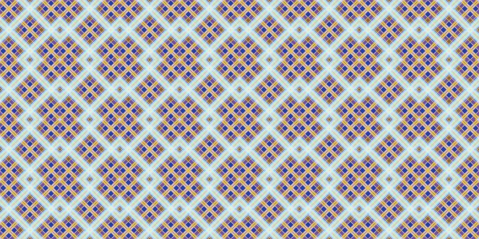 Seamless abstract Scottish patterns. Patterns of rhombuses and lines. Digit.. Stock Illustration
