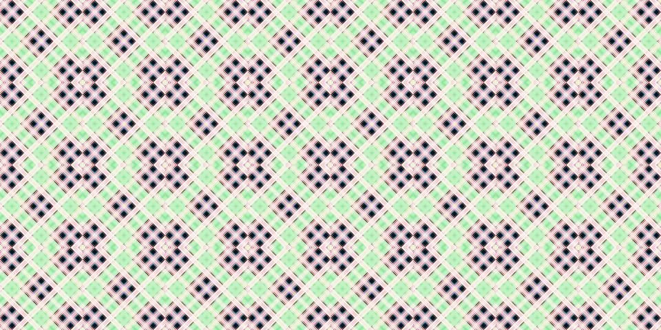 Seamless abstract Scottish patterns. Patterns of rhombuses and lines. Digit.. Stock Illustration