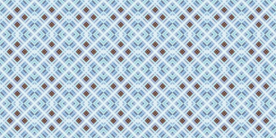 Seamless abstract Scottish patterns. Patterns of rhombuses and lines. Digit.. Stock Illustration