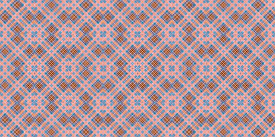 Seamless abstract Scottish patterns. Patterns of rhombuses and lines. Digit.. Stock Illustration