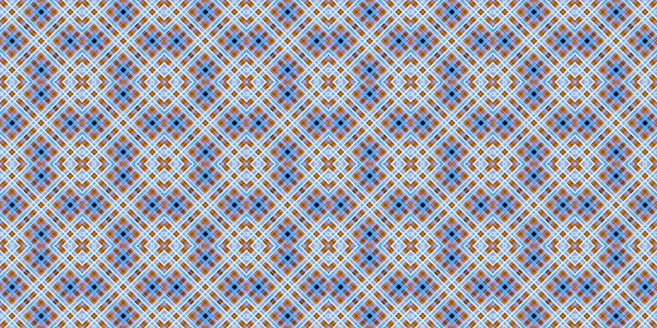 Seamless abstract Scottish patterns. Patterns of rhombuses and lines. Digit.. Stock Illustration