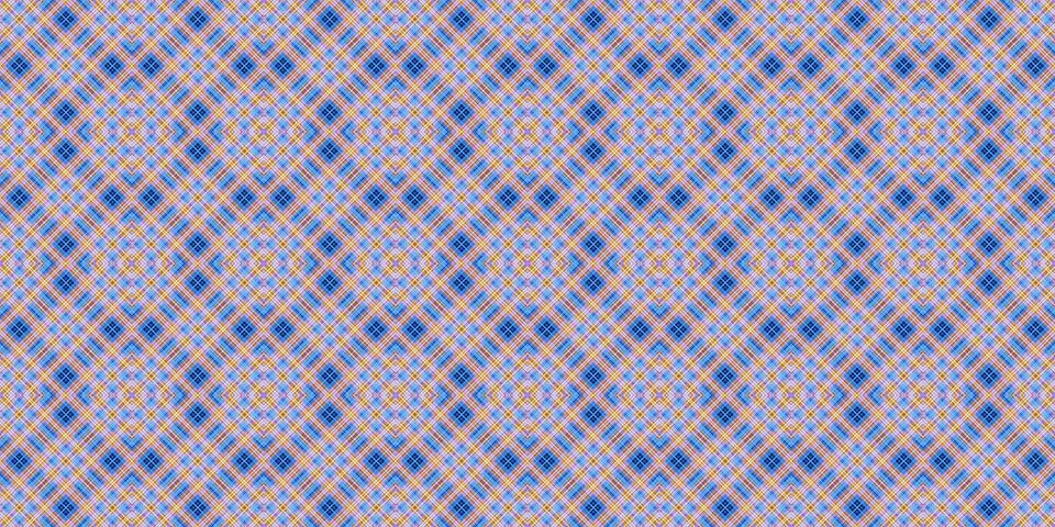 Seamless abstract Scottish patterns. Patterns of rhombuses and lines. Digit.. Stock Illustration